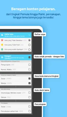 WordBit Bahasa Korea android App screenshot 1